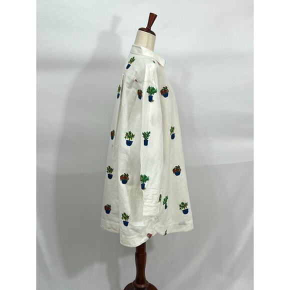 SEZANE x MOMONI Sz 40 8 Maxine Shirt Dress Jardini NWT - Picture 7 of 14